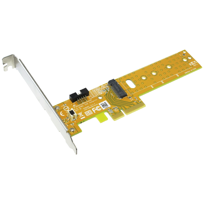 PCIe 3.0 x4 to NVMe M.2 Key-M Card